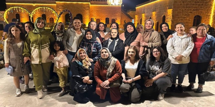 Adıyaman’da depremzede kadınlara moral gezisi